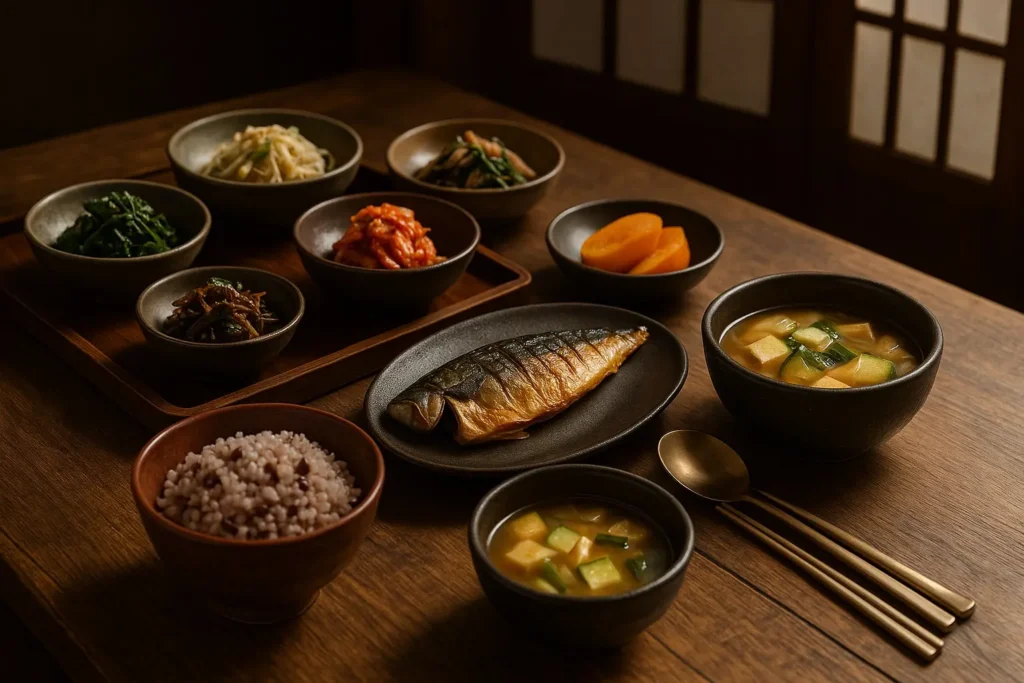 한국식 노화 방지 한식 식단 가이드 장수하는 밥상 3 한국식 노화 방지 식단 가이드 장수하는 사람들의 밥상